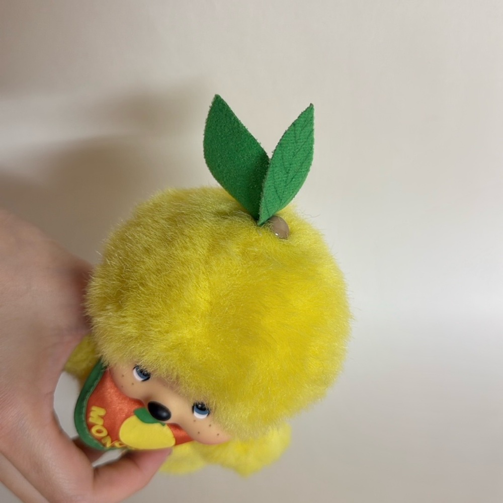 Summer Orange Monchhichi Miyazaki Limited Rare Sekiguchi Plush Doll 🇯🇵 - Picture 11 of 13